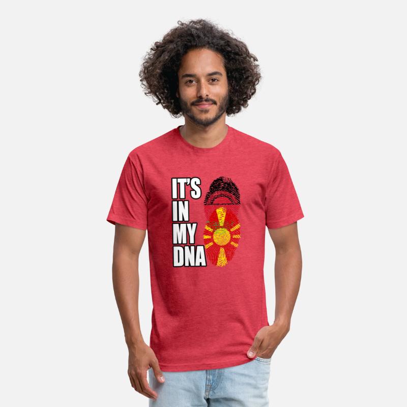 Malawian And Macedonian Mix Heritage DNA Flag