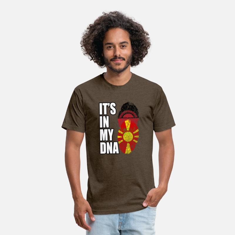 Malawian And Macedonian Mix Heritage DNA Flag