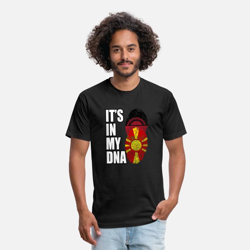 Malawian And Macedonian Mix Heritage DNA Flag