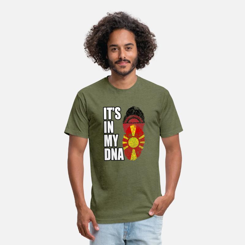 Malawian And Macedonian Mix Heritage DNA Flag