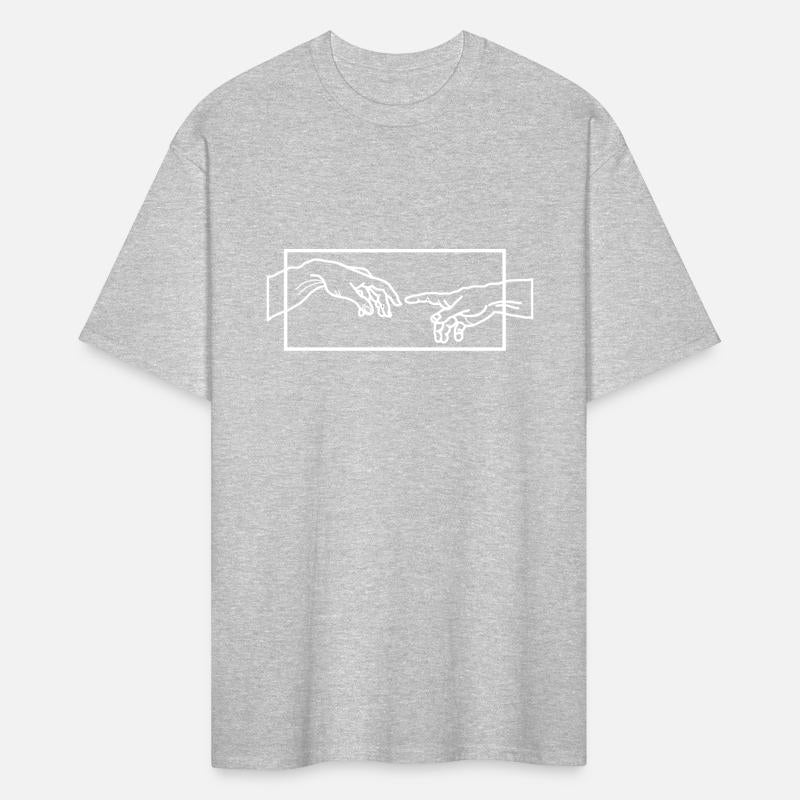 michelangelo minimalist hands