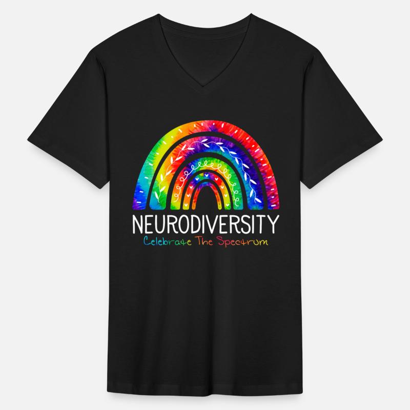 Neurodiversity Autism Spectrum ADHD Rainbow Boho