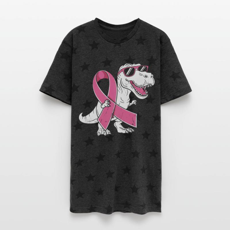 Pink Ribbon Dino Warrior