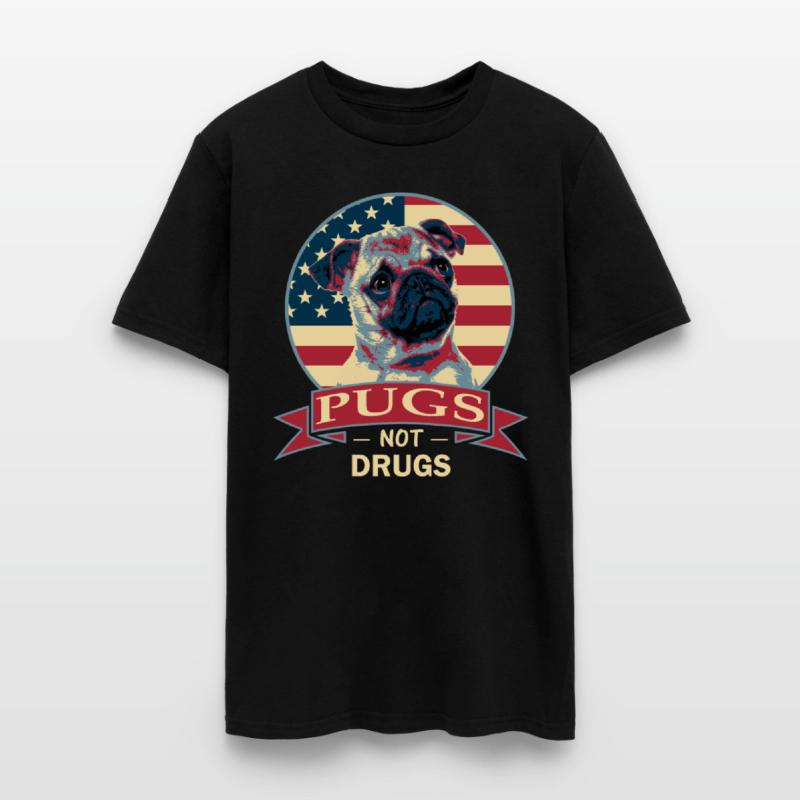 Pugs Not Drugs Banner