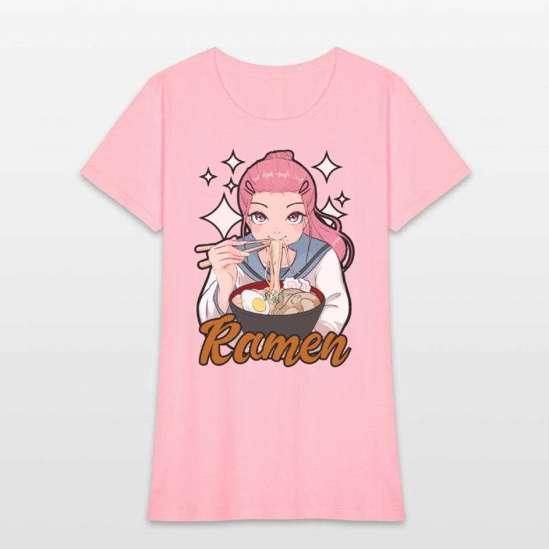 Ramen Noodle Anime Girl Japanese Food Otaku