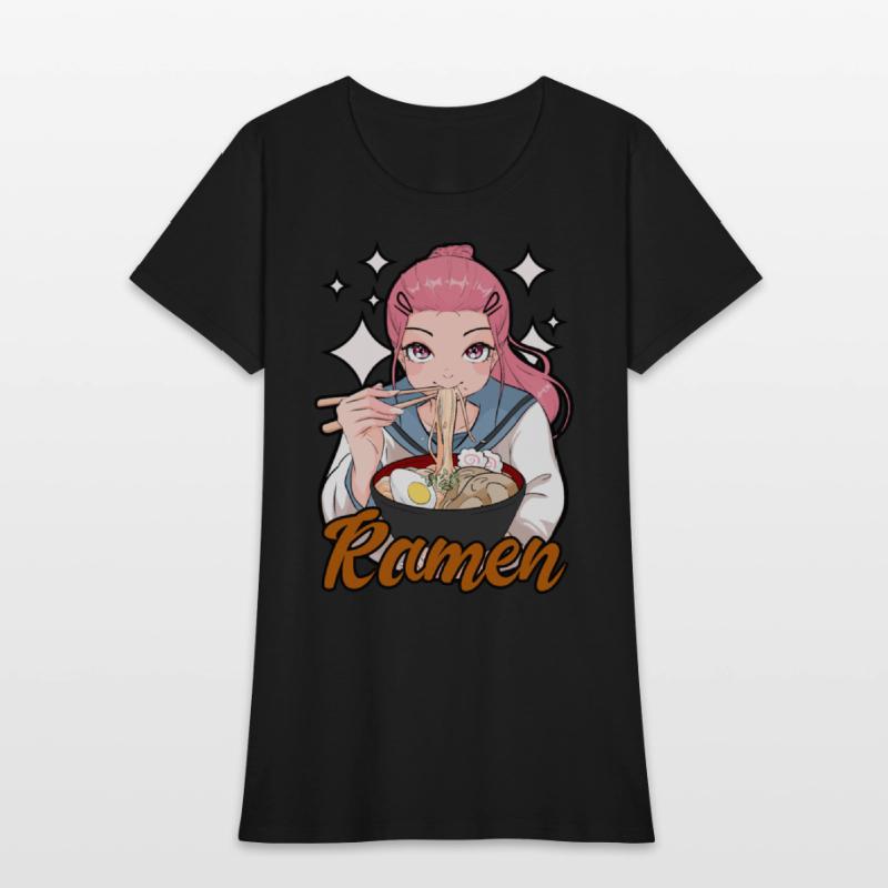 Ramen Noodle Anime Girl Japanese Food Otaku