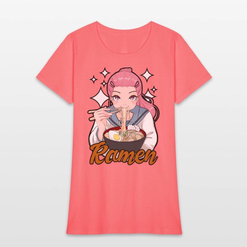 Ramen Noodle Anime Girl Japanese Food Otaku