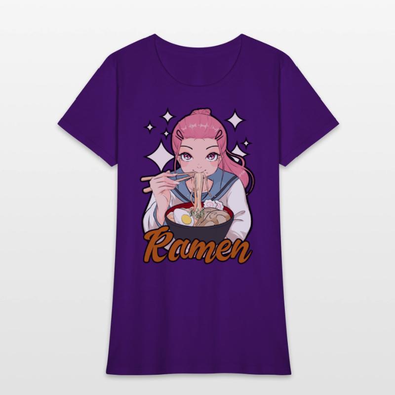 Ramen Noodle Anime Girl Japanese Food Otaku
