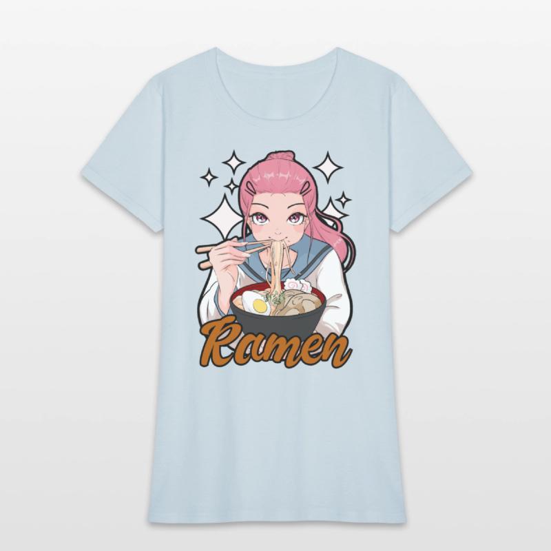 Ramen Noodle Anime Girl Japanese Food Otaku