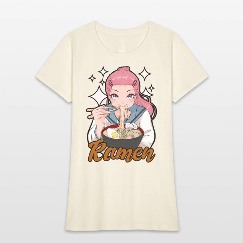 Ramen Noodle Anime Girl Japanese Food Otaku