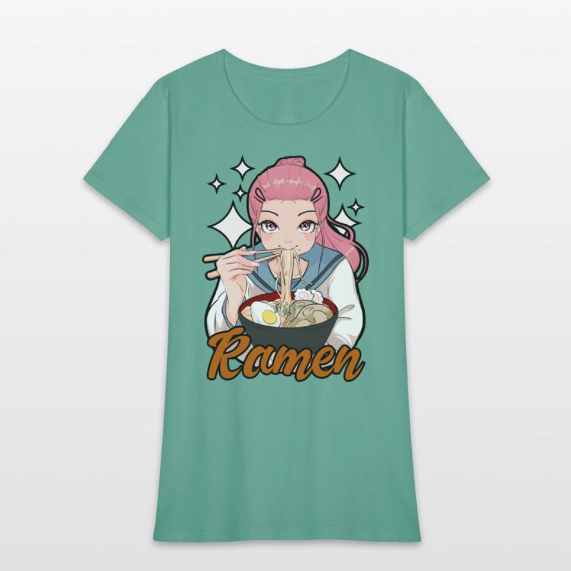 Ramen Noodle Anime Girl Japanese Food Otaku