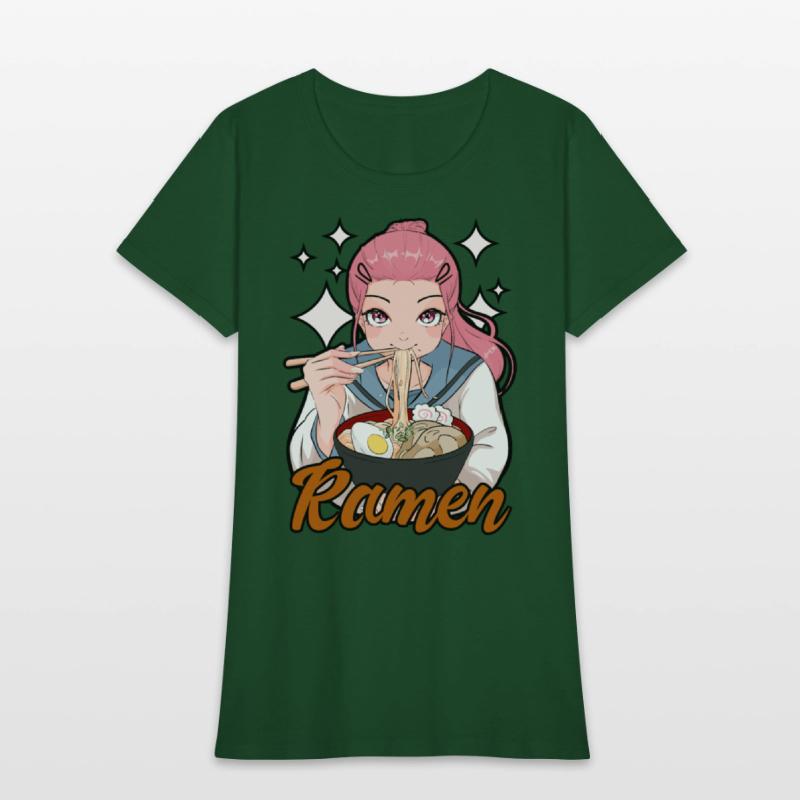 Ramen Noodle Anime Girl Japanese Food Otaku