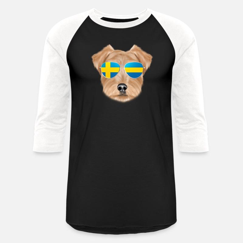 Swedish Flag Norfolk Terrier Dog Sweden