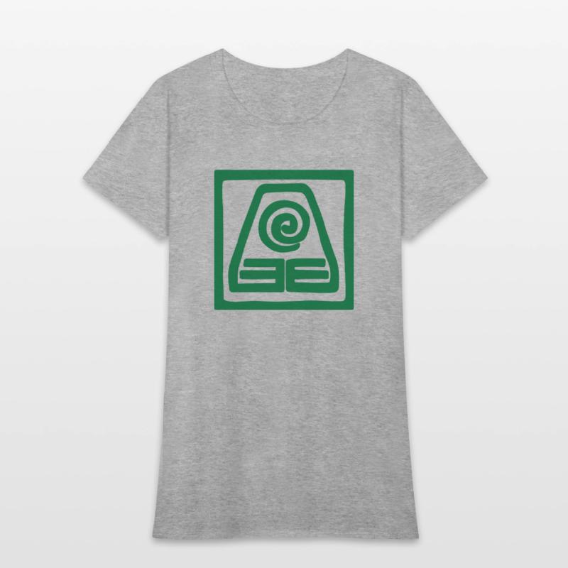 Symbol of earth in square