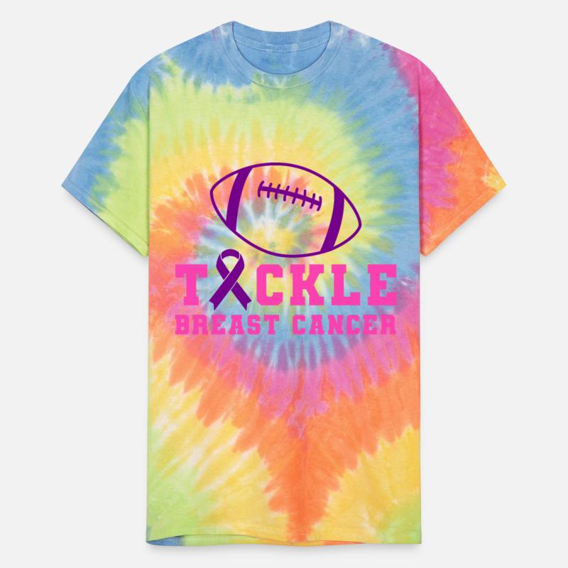 Tackle Breast Cancer Pink Ribbon