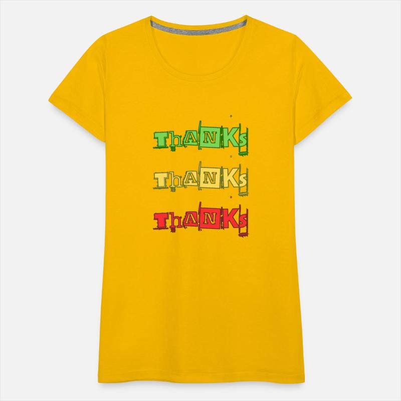 Thanks T-Shirt creative ways to say thank you